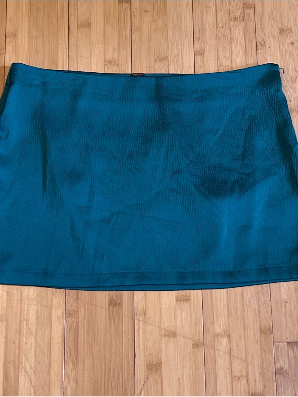 Free People Forest Green Mini Skirt
